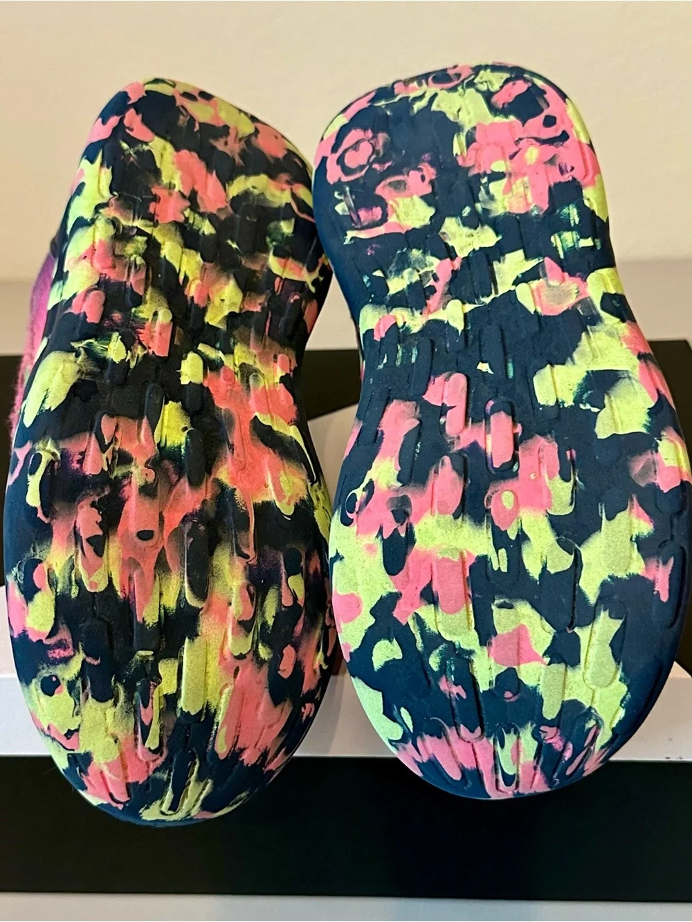 Girls adidas Lite Racer Adapt 7.0 K Slip-On Pink Camo Athletic Shoes Size 11.5k